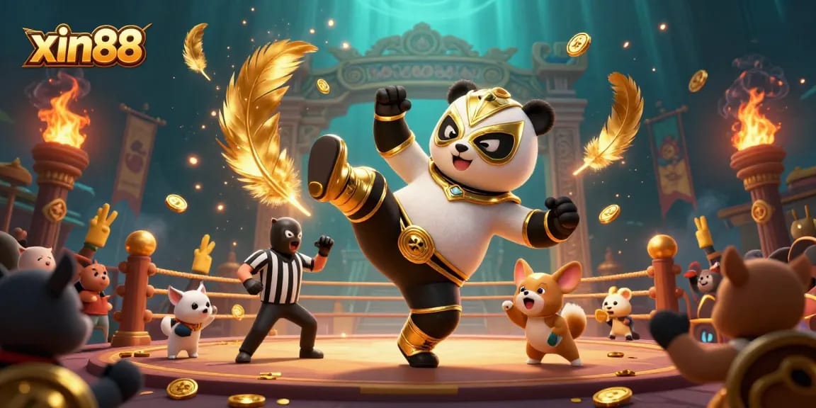 xin88 showcases exciting online casino action with playful animal characters, emphasizing fun gambling experiences.
