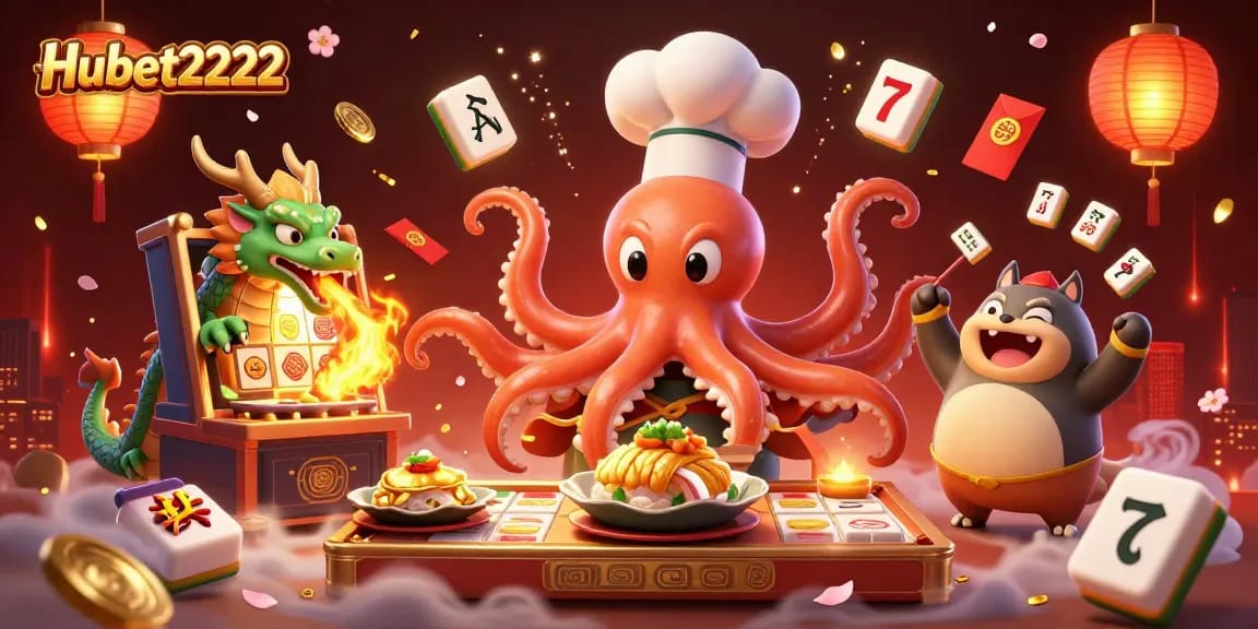 Join the excitement of Hubet2222's thrilling slots experience, featuring lively characters and dynamic elements.