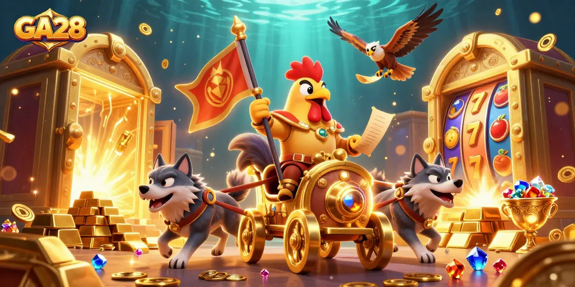 Engage in exciting gameplay at GA28 with vibrant slot machines and a thrilling casino atmosphere.