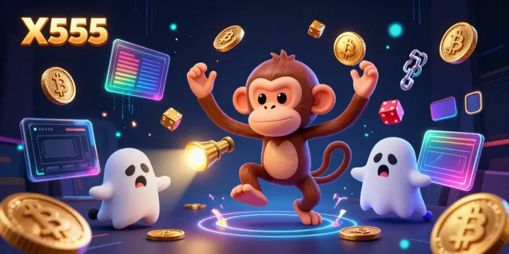 X555 plunges players into a haunted casino with dynamic elements and immersive visuals for online entertainment.