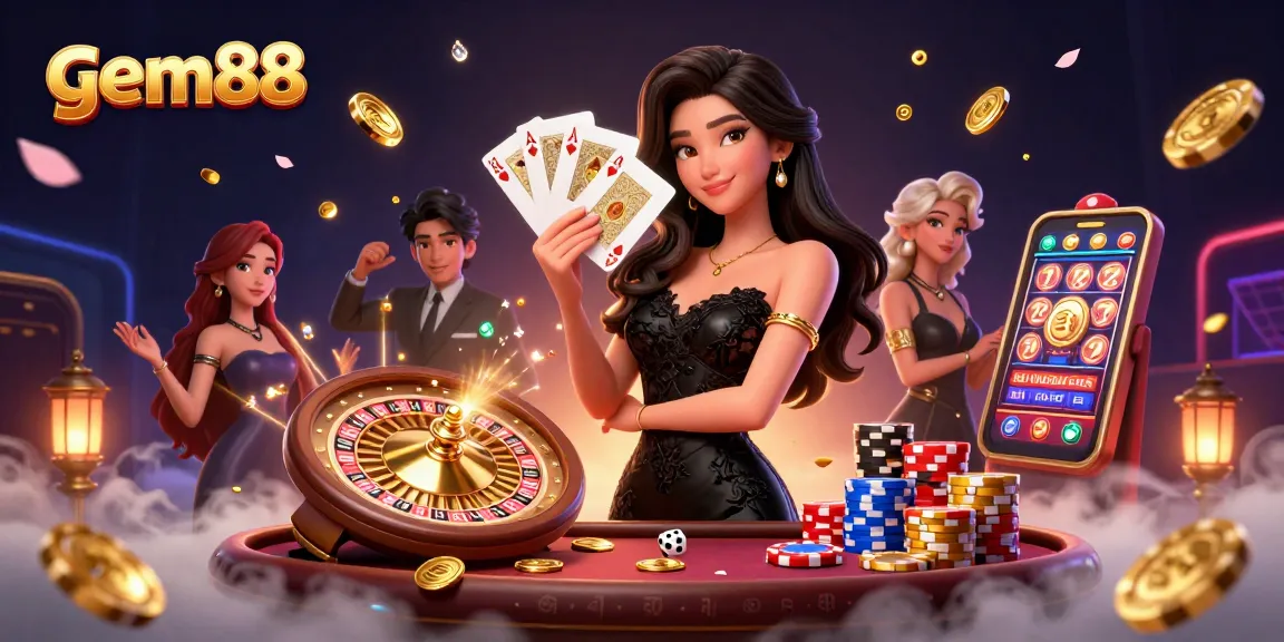 Join gem88 in an immersive online casino experience with stunning visuals and thrilling gameplay.