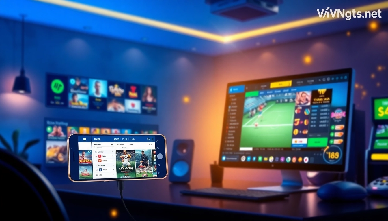 Experience the excitement of vin777.gb.net with a vibrant online betting interface.