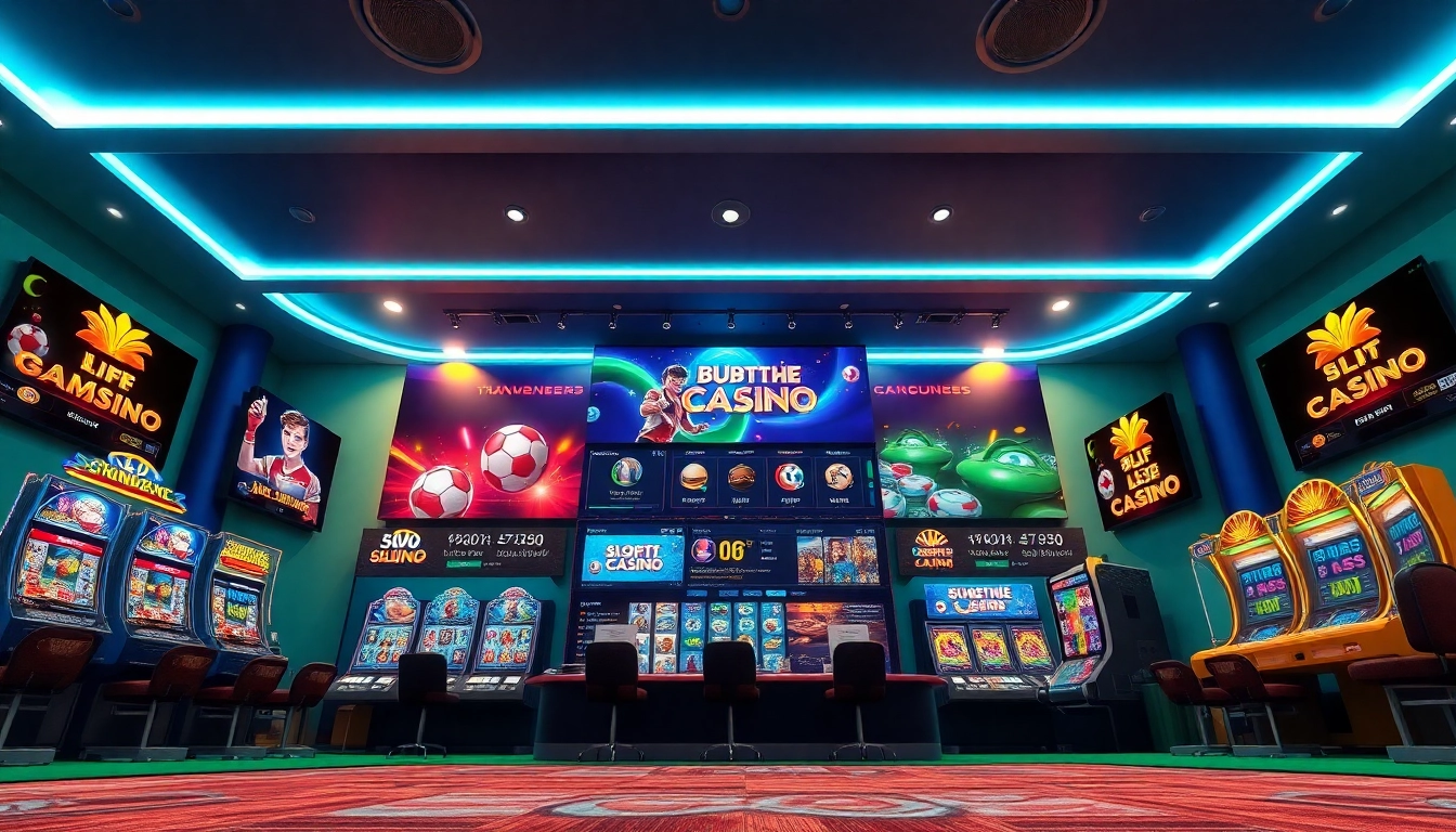 Vibrant interface of 98winwin.live showcasing sports betting and slot games