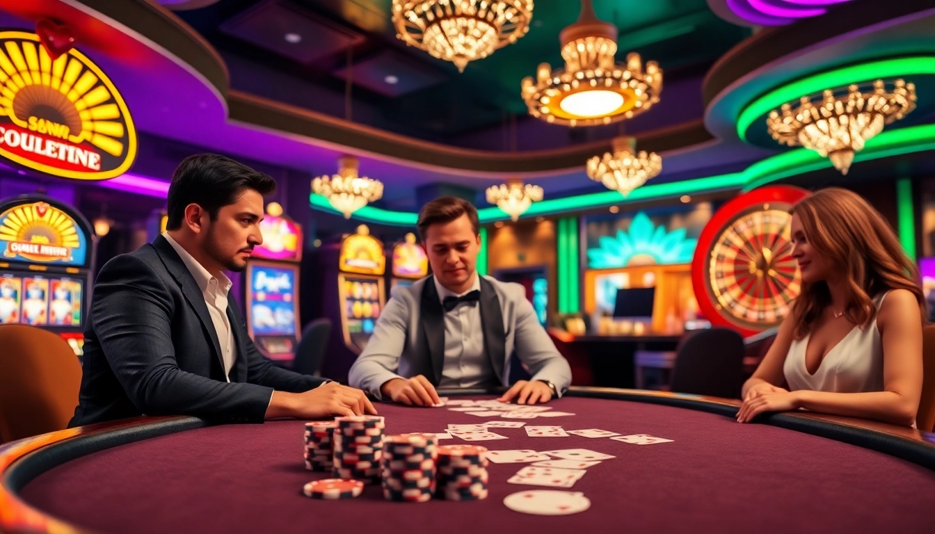Experience a thrilling game at febet4.art's luxurious casino poker table.