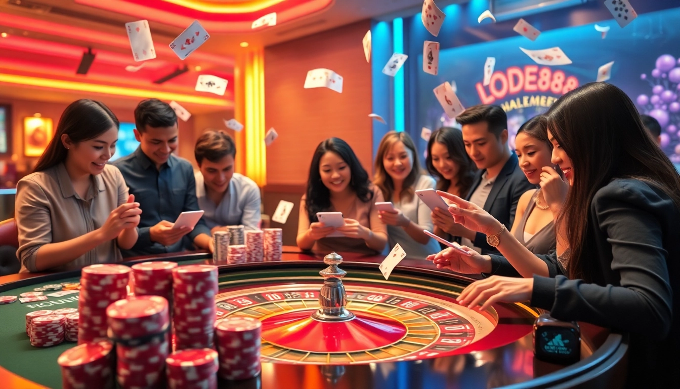 Experience the excitement of lode88 with engaging online gambling at a virtual casino.