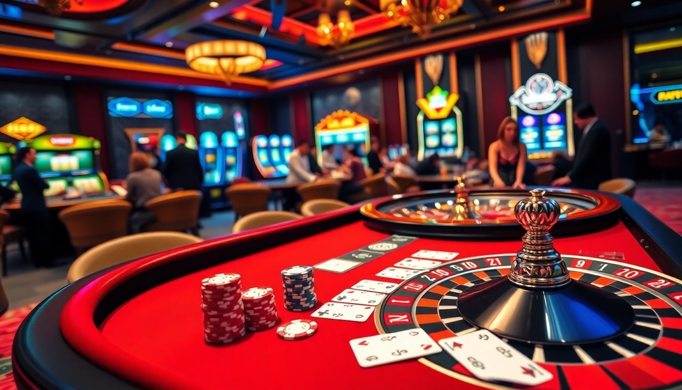 Go88 gaming experience with luxurious table and vibrant atmosphere