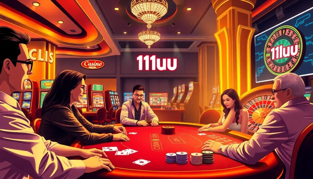 Experience the excitement of winning at 11uu with vibrant casino games and thrilling betting action.