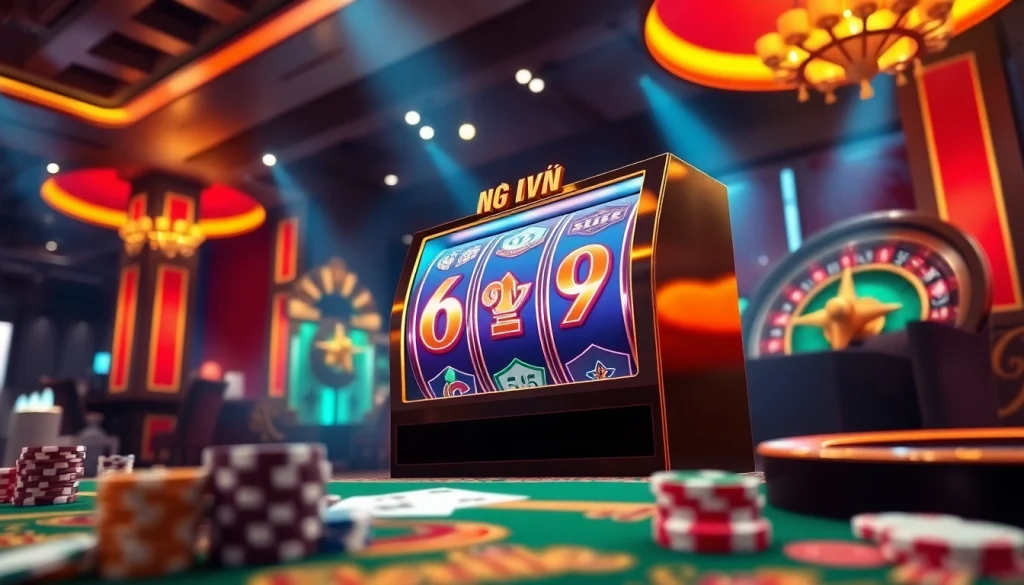 Nổ hũ 69VN offers a thrilling online slot gaming experience with vibrant visuals and exciting jackpots.