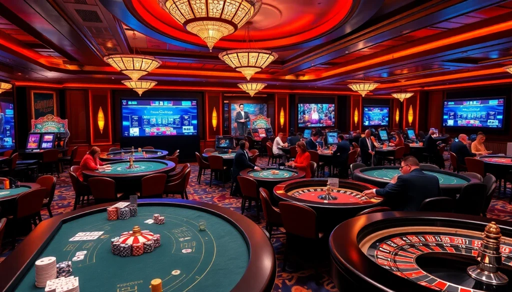 Experience premier gaming at https://88ii88.com/ with an exciting casino scene featuring live games and stylish decor.