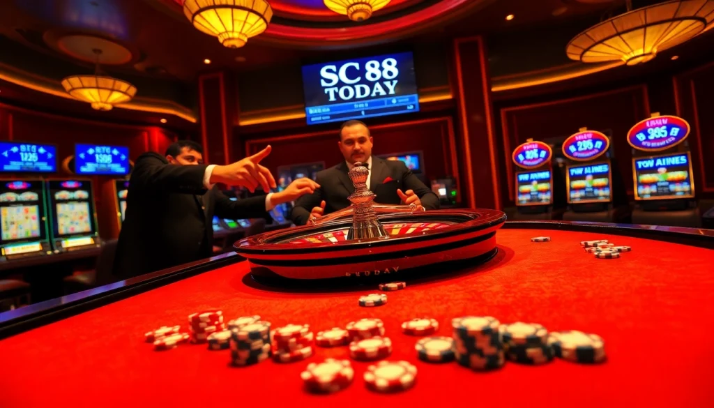 Experience thrilling gameplay at https://sc88.today/ with exciting roulette and vibrant casino action.