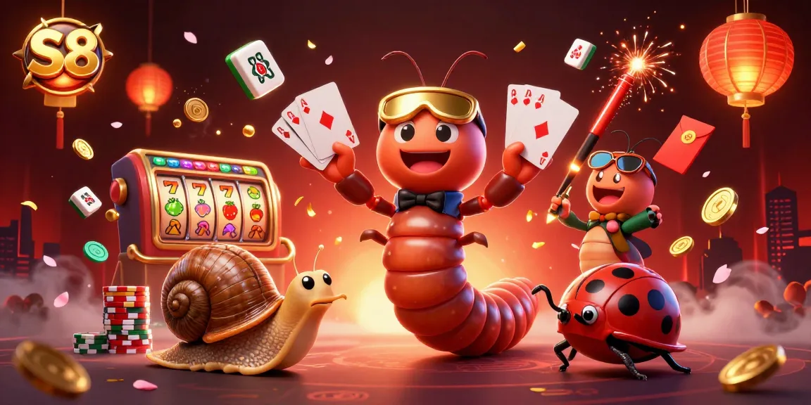 Experience thrilling gameplay at S8 casino with stunning visual elements and interactive characters.